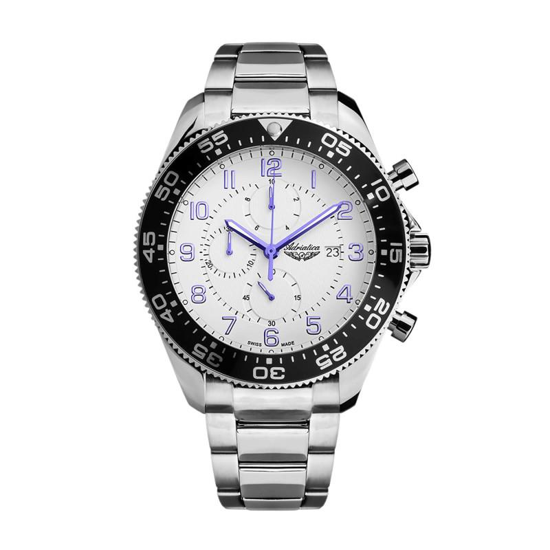 Купить наручные часы Adriatica A1147.51B3CH Adriatica A1147.51B3CH